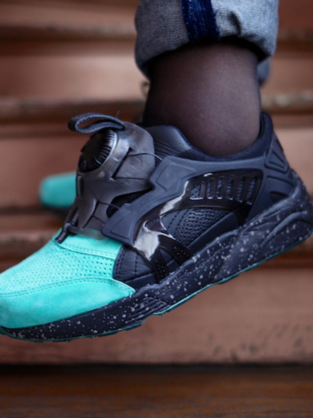 Puma Ronnie Fieg KITH Disc Blaze Coat Of Arms COA Mint Atlantis Mens 11.5 US 45
